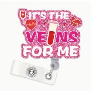 🌺Retractable Nurse ID Badge Reel with Clip Badge Holder Key Card Nurse Gifts